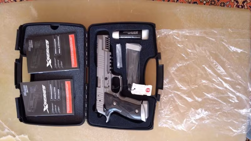 SIG SAUER'İN ALMANYA FABRİKASINDA ÜRETİLEN ORİJİNAL SIFIR X6 SKELETON