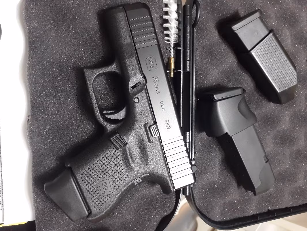 Silahçı Erhan usta'dan Glock 26 gen 5 10+1 ekstra 17+1 Şarjör Hediyeli