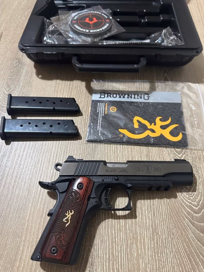 BROWNİNG 1911-380 BLACK LABEL MEDALLİON PRO