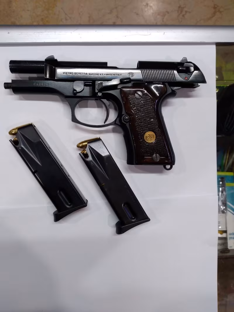 SIFIR AYARINDA FS 92 COMPACT 13+1 9MM İTALYAN PİETRO  BERETTA