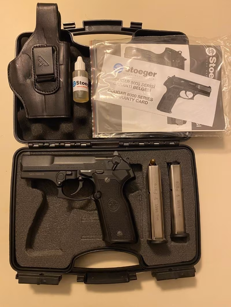 Sahibinden Sıfır, Kullanılmamış , STOEGER COUGER 8000 SERİSİ