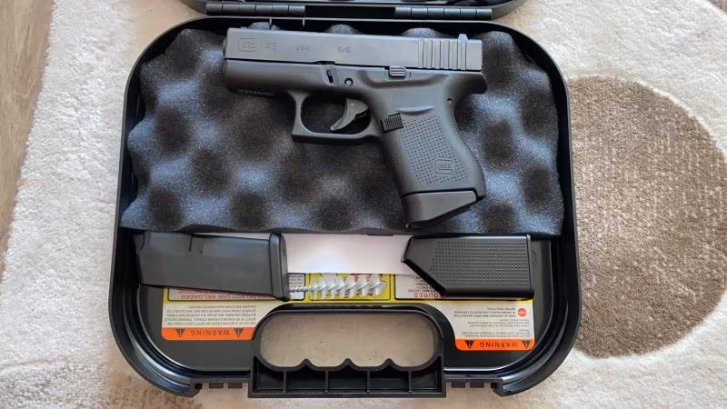 Glock 43  9mm 6+1