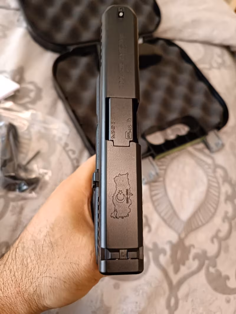 Yeni Türkiye logolu Glock 19 gen 5