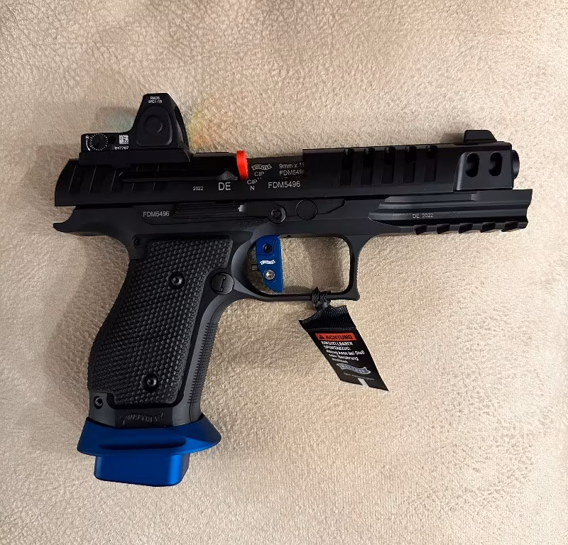 WALTHER SF EXPERT standart veya pro modeli değildir.
