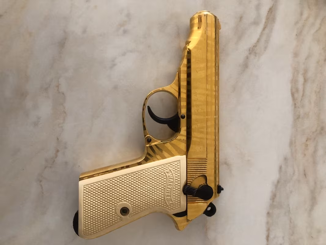 Walther altın kaplama özel seri