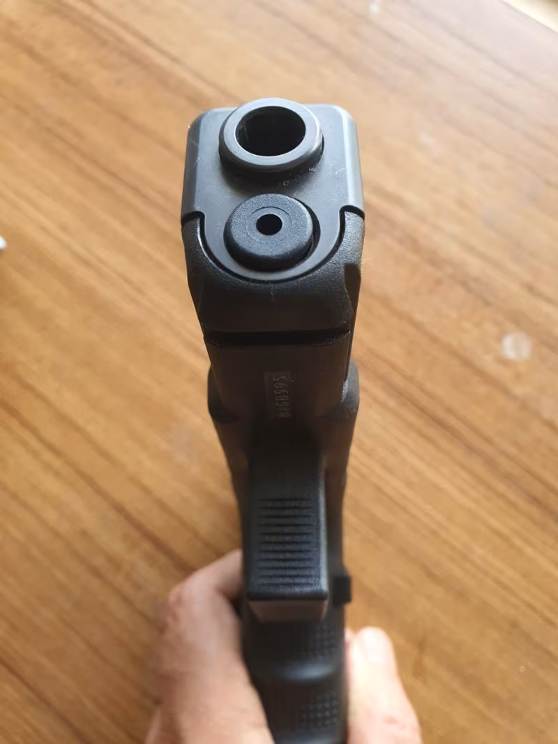 kullanılmamış GLOCK 19 TABANCA +(mermi 815adet)