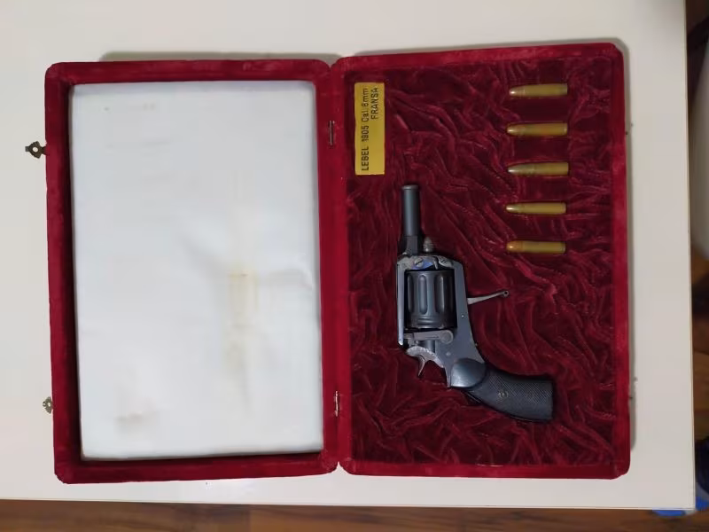 Fransız 1905 Lebel Kal 8 mm Revolver Tipi Tabanca