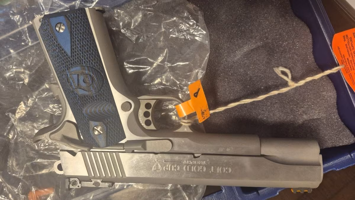 colt gold cup thropy lite