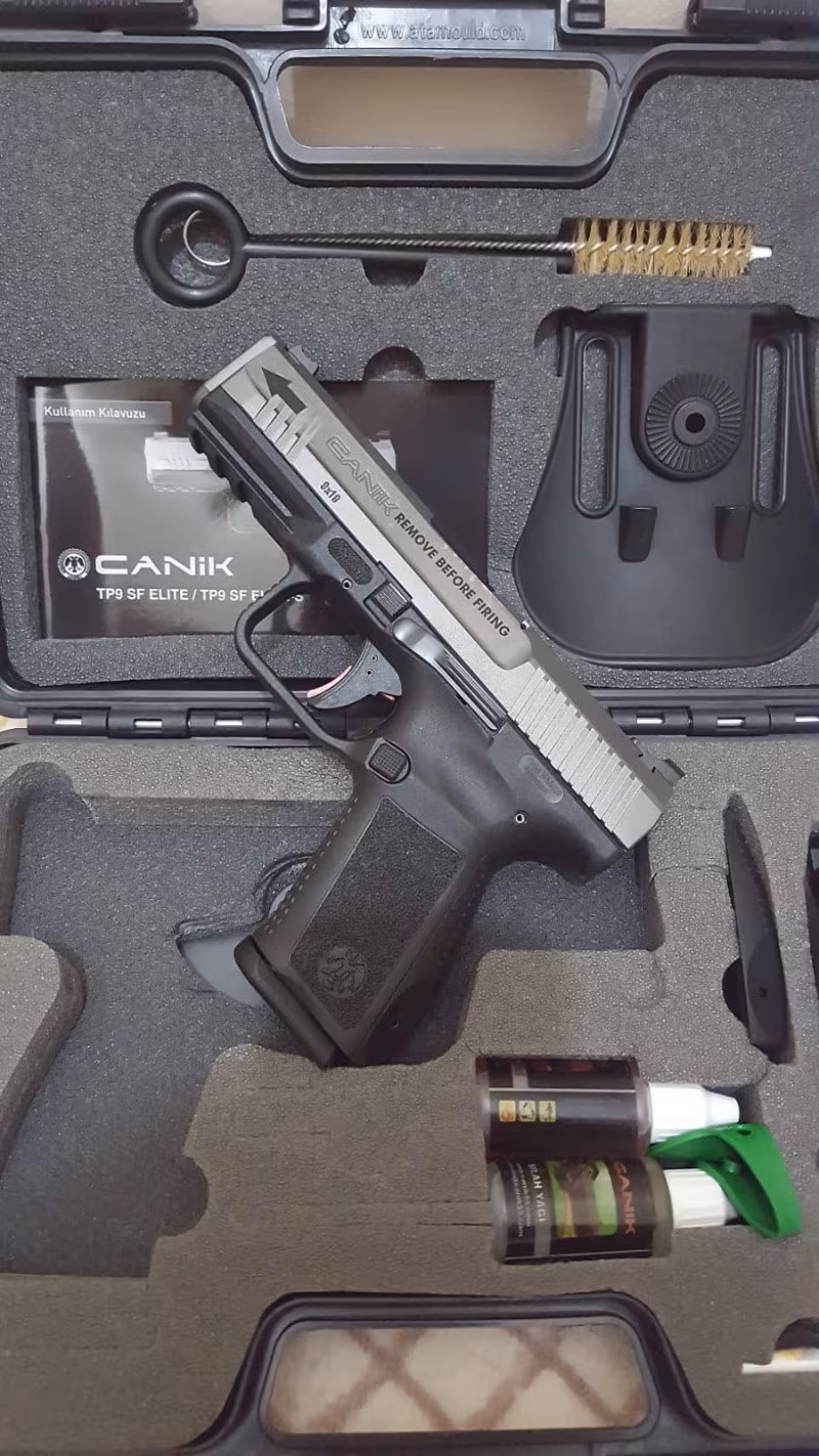 Canik elite tungsten hiç atış yapılmamış kutusunda