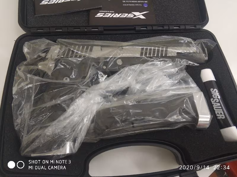 Sig Sauer x-six silverdust Acil satılık