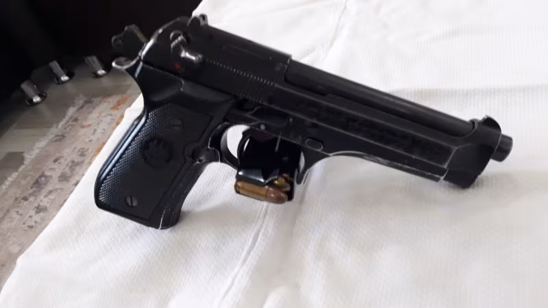 emekli TSK personelinden temiz kullanılmış BERETTA MOD92 15+1
