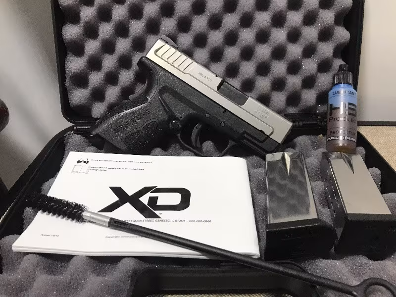 HS SPRİNGFİELD XD SUB-COMPACKT DEFENDERS 13+1 SADECE 50 MERMİ ATILDI ÇOK TEMİZ DURUMDA