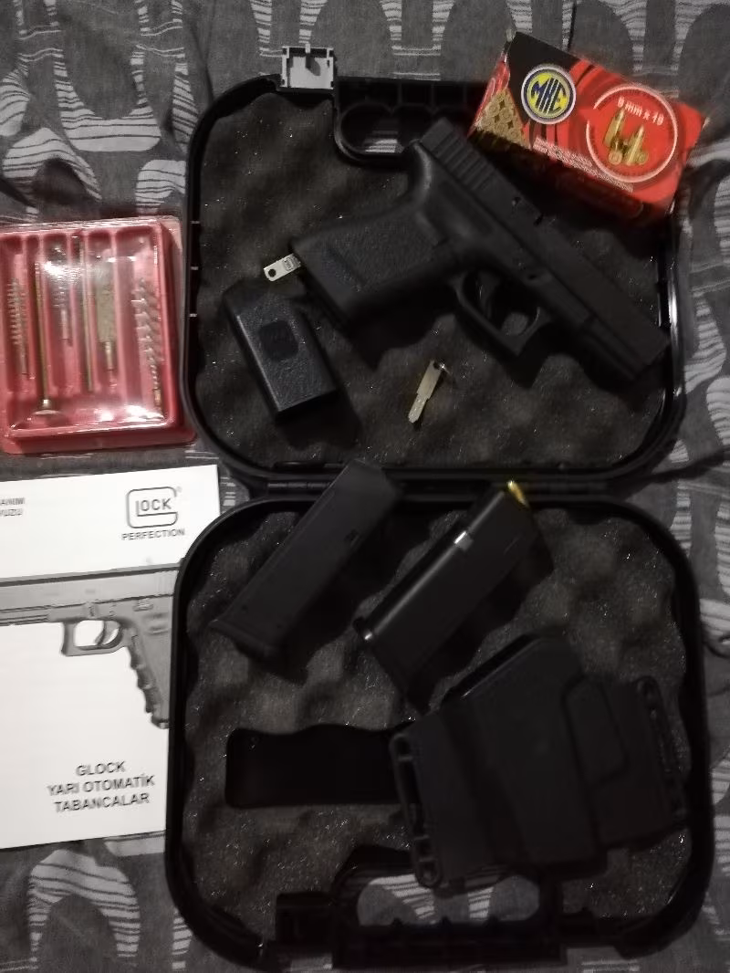 temiz ahahtarlı glock 19