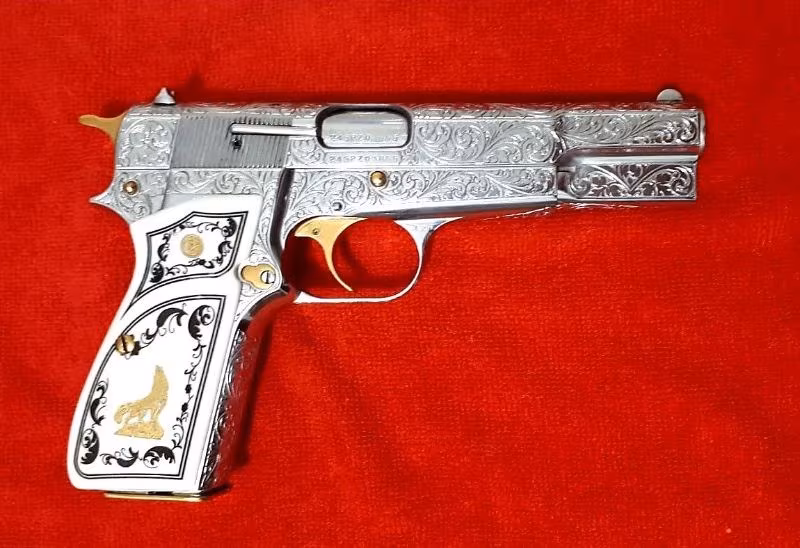 Memurdan taşıma ruhsatlı 14 lü Browning