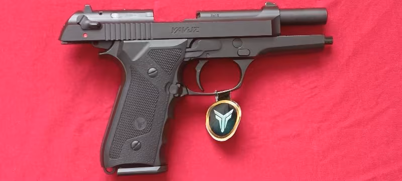 RUHSATLI SIFIR KUTUSUNDA HİÇ KULLANILMAYAN BERETTA 92 FS KLONU 2023 MODEL  YAVUZ 16 DEFENDER SİYAH - 20.000 TL