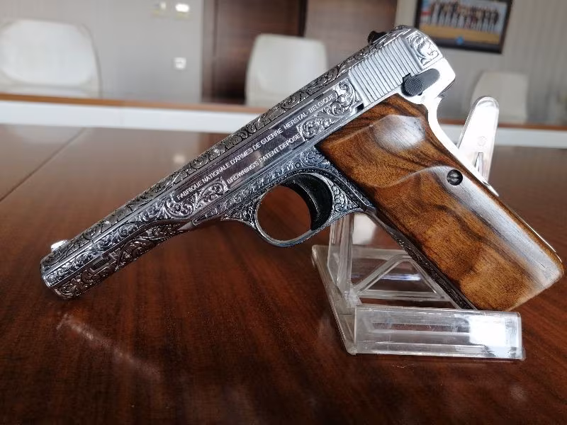 EMNİYET MENSUBUNDAN ÇOK TEMİZ KULLANILMIŞ 7,65 YÜZÜKLÜ BROWNİNG