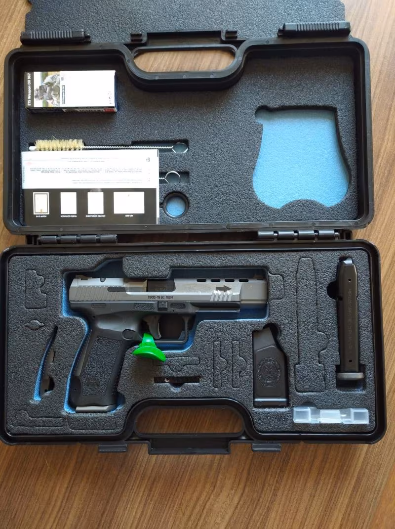 sıfır kullanılmamış kutusunda Canik TP9 SFx TUNGSTEN