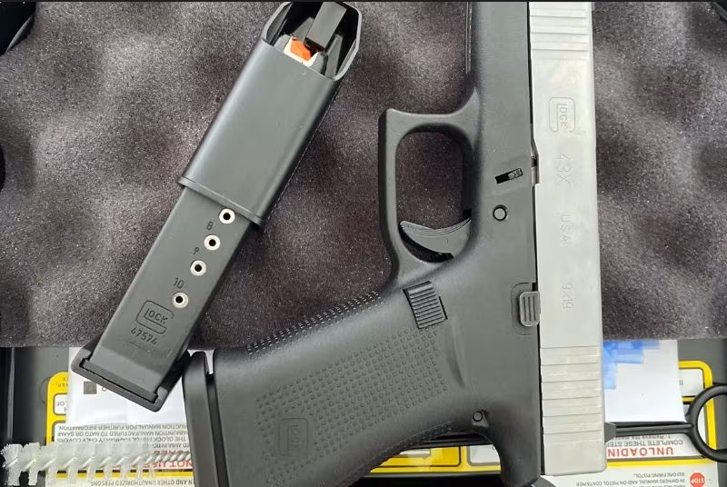 SIFIR GLOCK 43X SİLVER SLİDE SAHİBİNDEN...