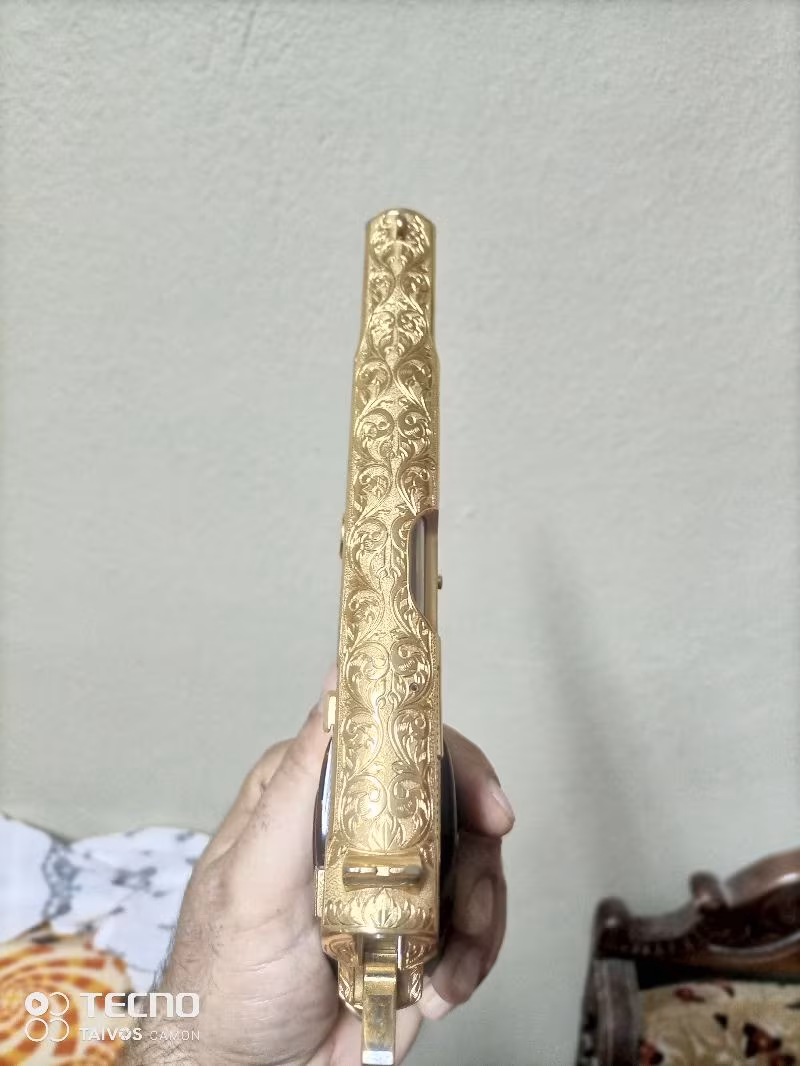 Browning 14lü Altın Kaplama Özel Tasarım