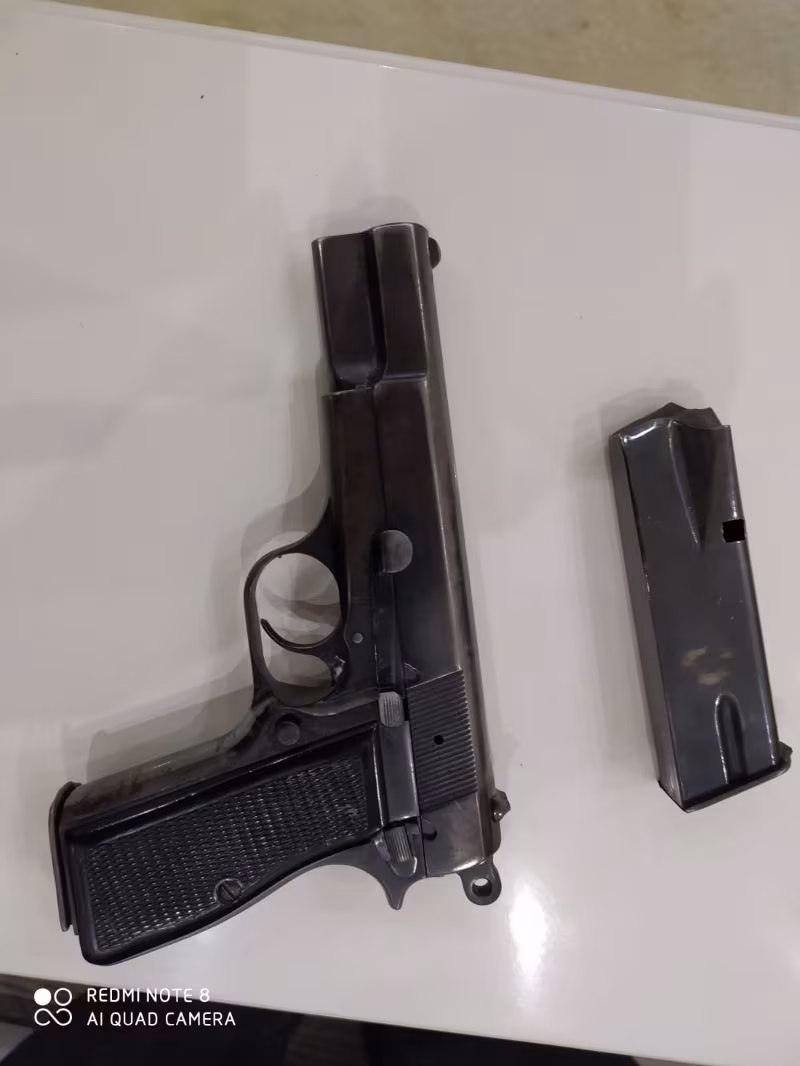 Emekli polisten browning