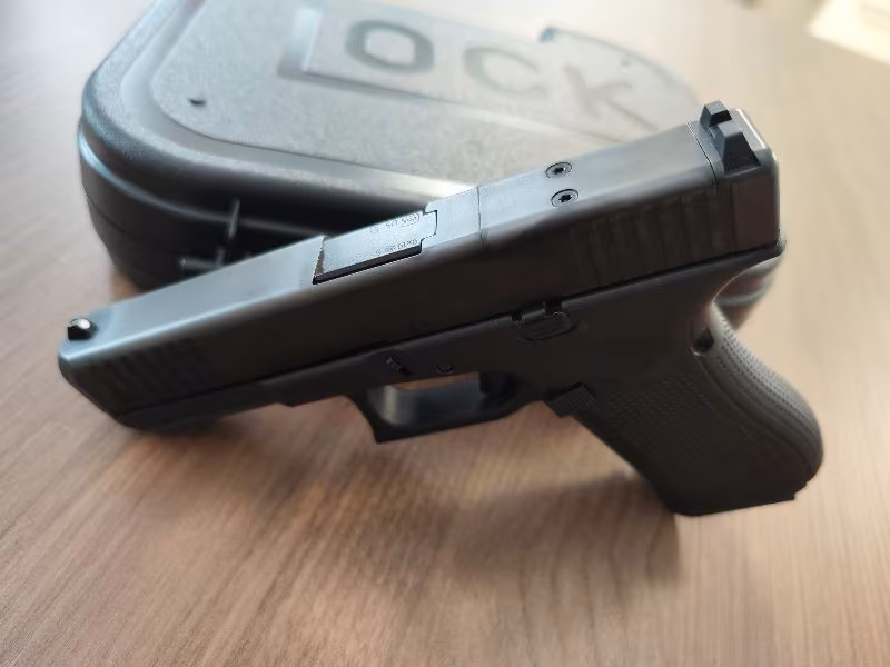 Glock 17 Gen 5 Mos 2022 Yapımı Atış Yapılmamış 1.000 adet 9 mm mermesi hediye
