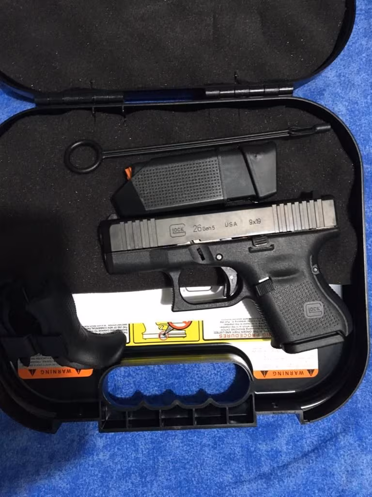 SIFIR KUTUSUNDA DENEME ATIŞI DAHİ YAPILMAMIŞ GLOCK 26 GEN5