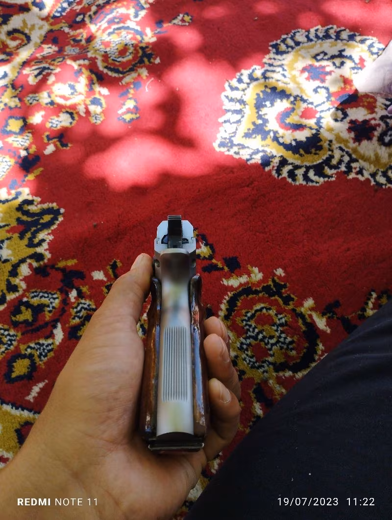 Silah sıfır ayarında