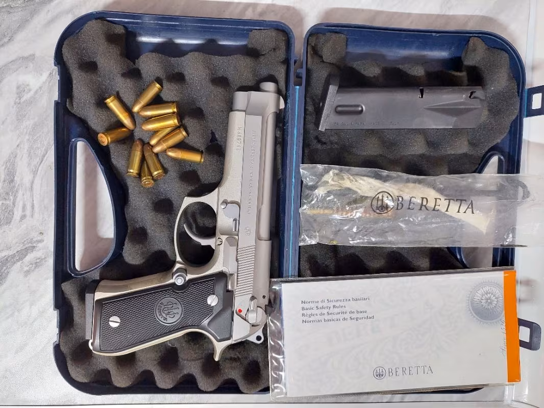 Orjinal Beretta Mod 92Fs İnox  STAINLESS