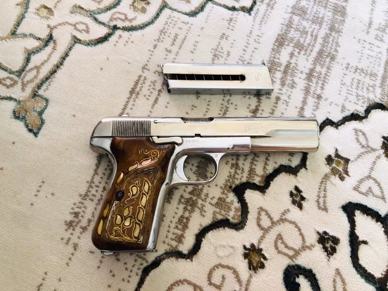 Osmanlı tuğralı polis silahı