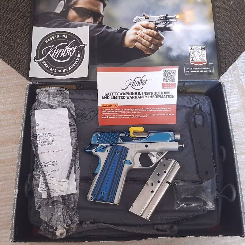 Kimber 1911 Sapphire Ultra II -Safir 2