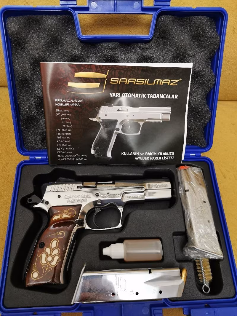 SIFIR AYARINDA SARSILMAZ KILINÇ 2000 MEGA KROM