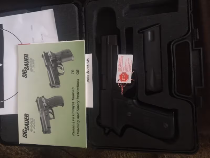 memurdan sıfır sigsauer p226