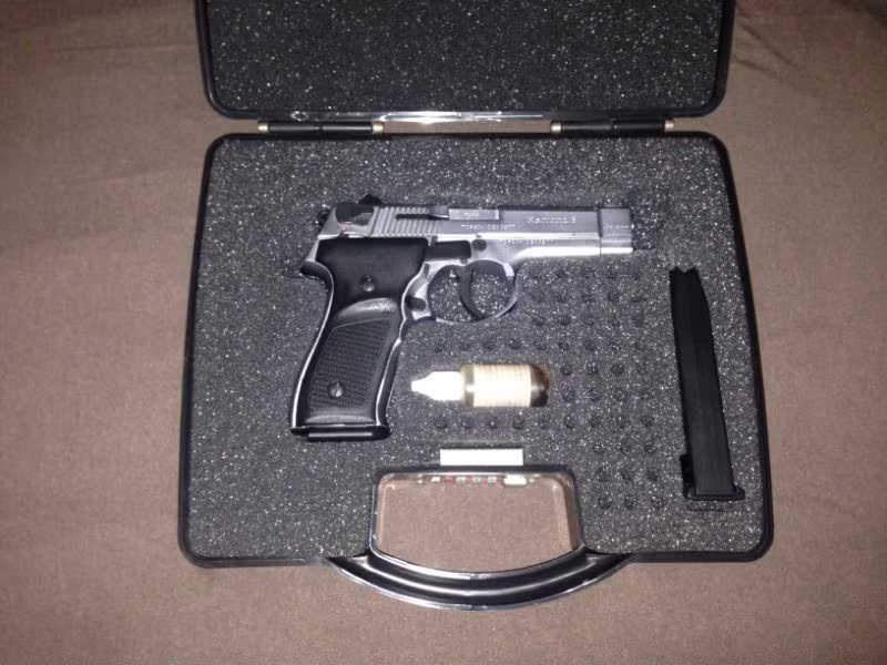 KANUNİ S KROM SİYAH 15+1 TABANCA SIFIR AYARINDA