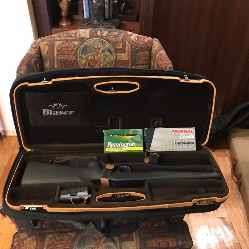 Blaser R8 Luxus 375 H&H Mag.
