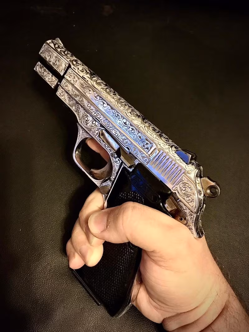 TERTEMİZ, KOMPLE ÇELİK, FULL GRAVÜRLÜ, FRANSIZ