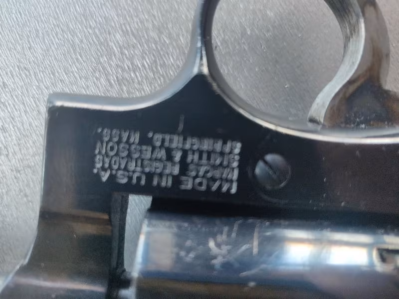 38 cal. T C. Polis smith Wesson orjinal islemsiz