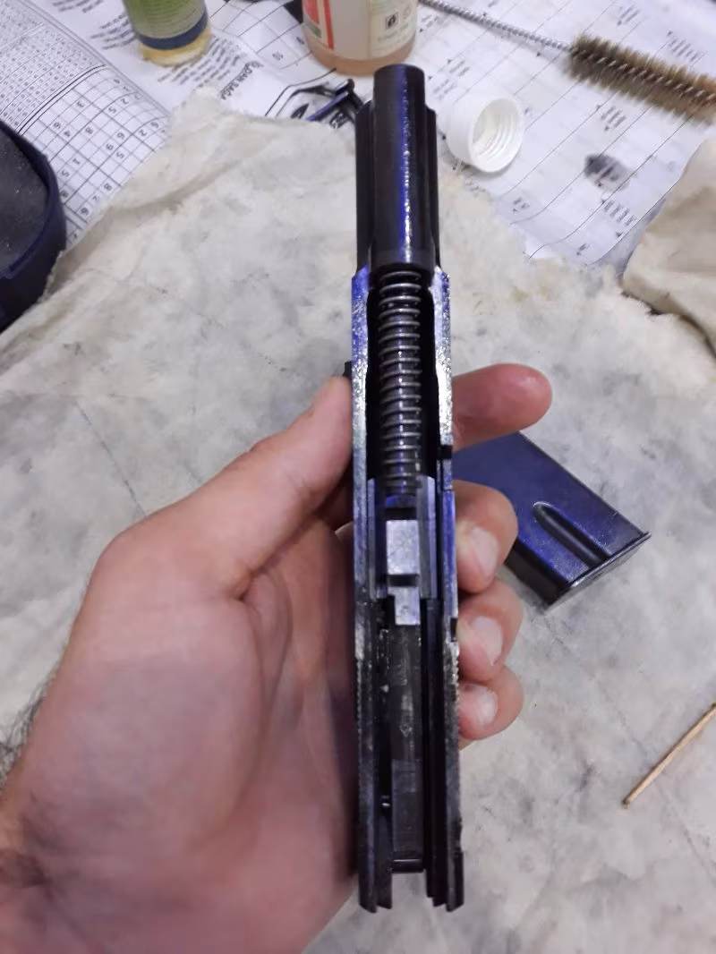 Memurdan temiz Belçika Browning 14'lü