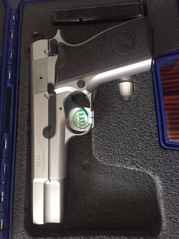 Zig14 sıfır silah sadece deneme atışı yapılmış