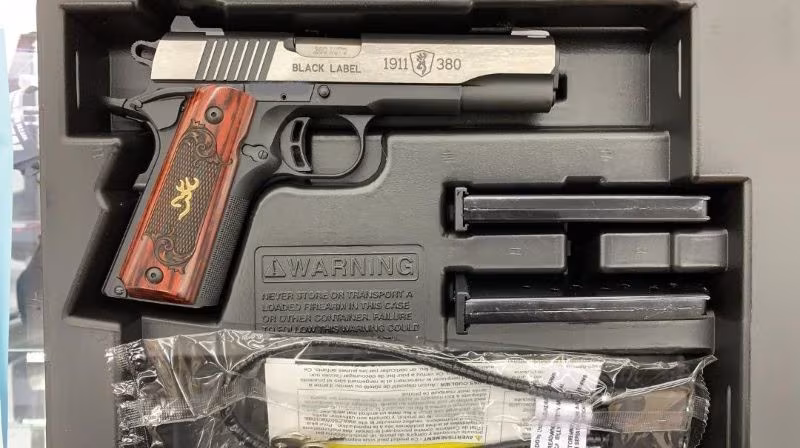 Browning 1911-380 Black Label Medallion