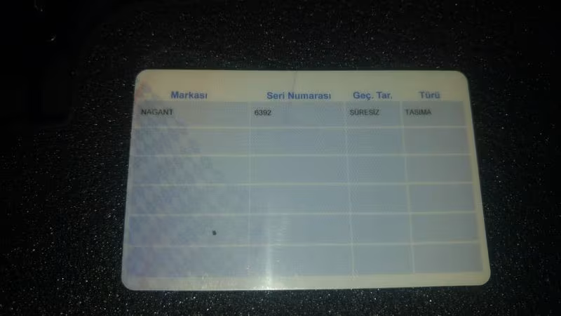 1908 Belçika Nagant