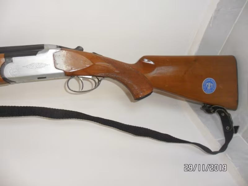 HUĞLU MARKA TAŞIMA RUHSATLI SUPERPOZE AV TÜFEĞİ SATILIKTIR