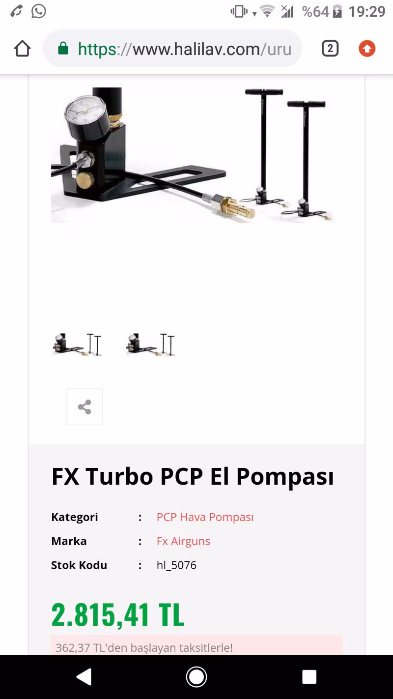 Walther Dominator 1250 Ft 4,5 Cal Havalı Tüfek