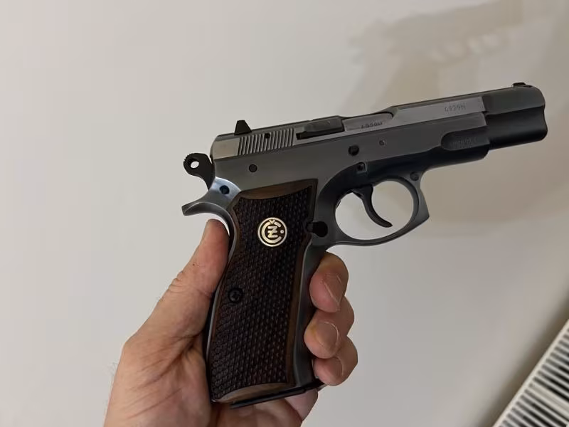 CZ 75 B TİTANYUM KAPLAMA 95 TUTULAN MODELİ CİFT ŞARJÖR ÖMÜRLÜK  ÖZENLE ÇİZİLMEZ TİTANYUM KAPLAMA YAPILD