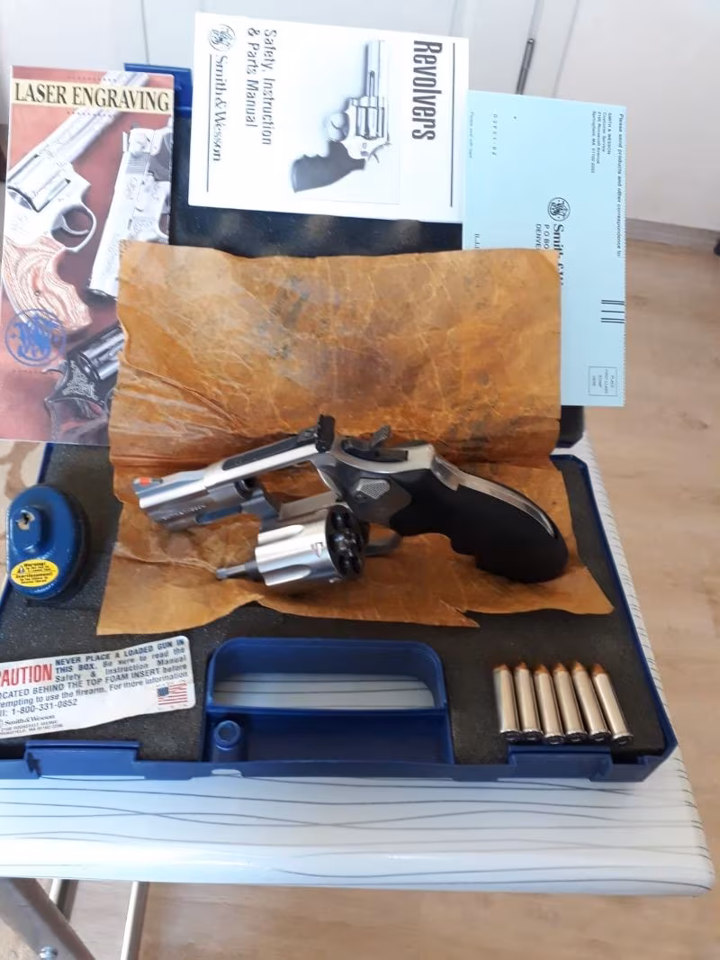 Tertemiz Smith Wesson (ABD) 357/Magnum
