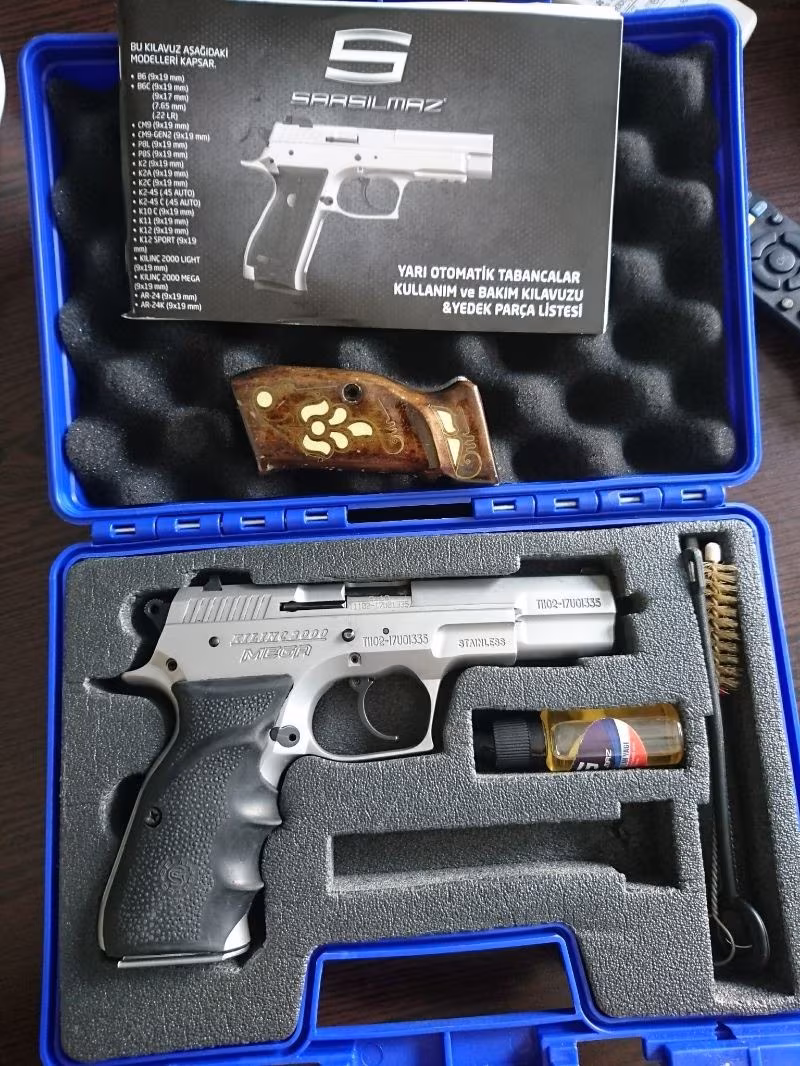 BULUNDURMA RUHSATLI SARSILMAZ KILINÇ 2000 MEGA ALANYA