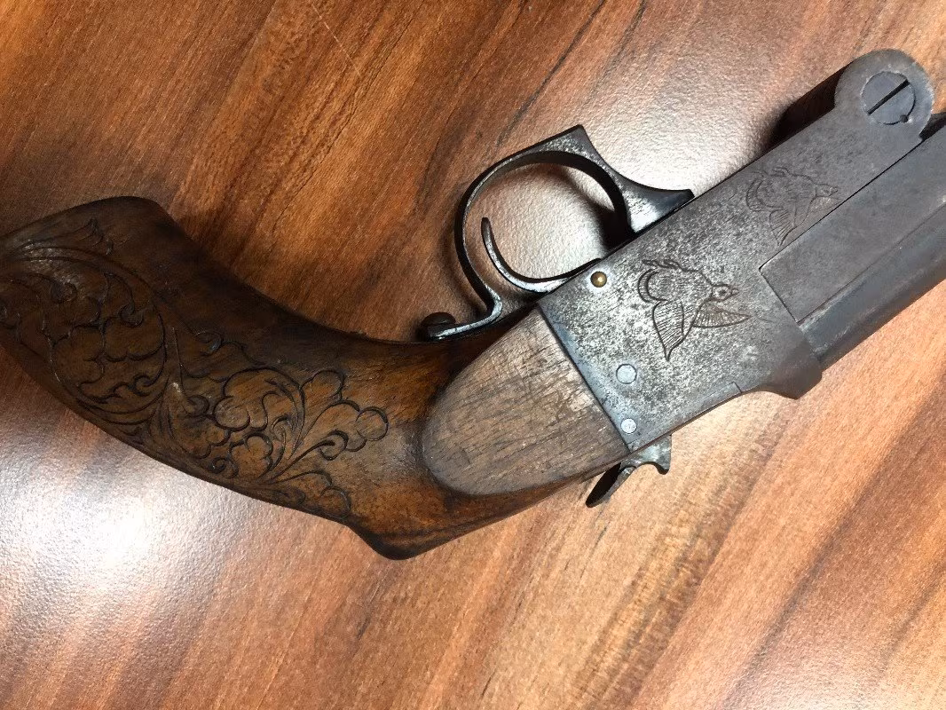 Antika tek kırma tüfek