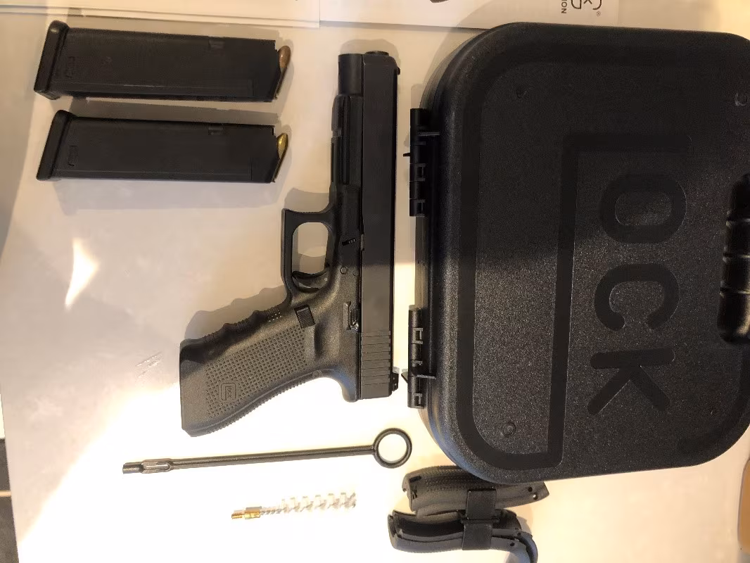 Sıfır ayarında kamu personelinden glock 34 gen 4 9x19