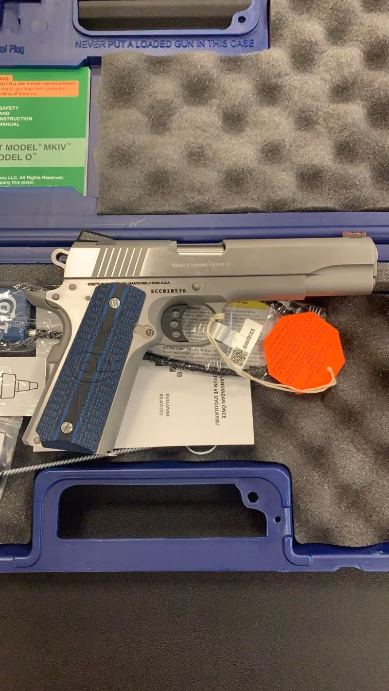 COLT 1911 GOVERNMENT COMPETİTİON STAINLESS STEEL