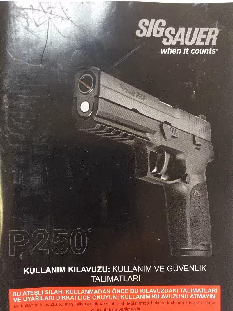 Nadir bulunan P250