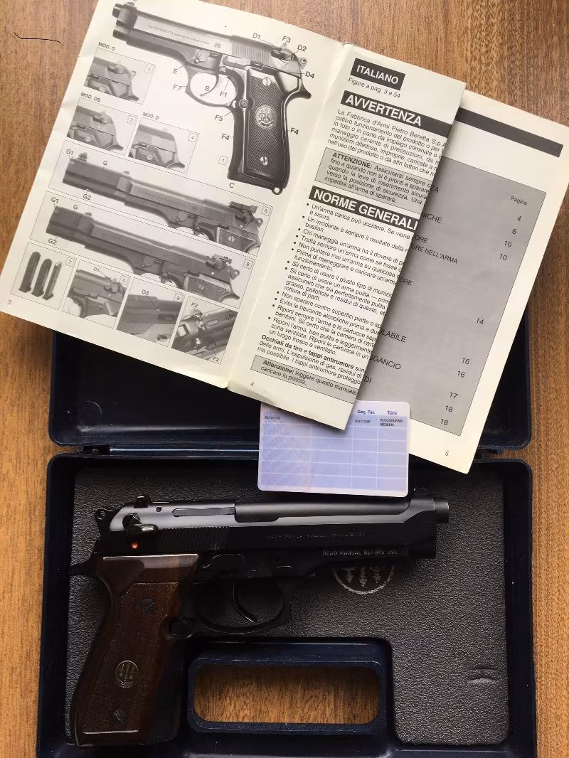 İTALYAN BERETTA 92 FS  (15+1 SIFIR AYARINDA - BULUNDURMA RUHSATLI)